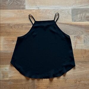 Blush Black Camisole Top